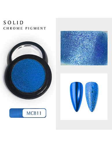 Metallic Mirror Nail Solid Chrome Pigment